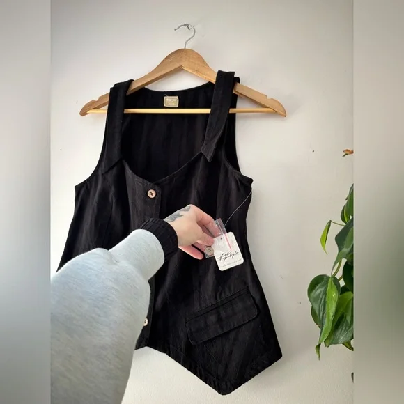 Free People Free-Est Cara Short Set in Black - Picture 6 of 13